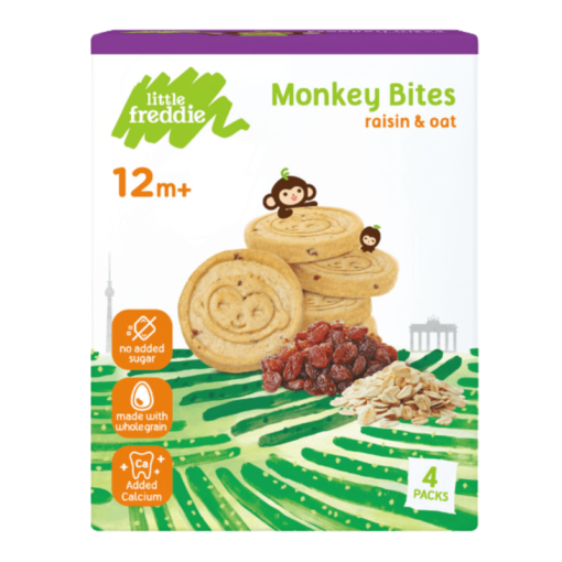 Little Freddie- Organic Oat & Raisin Biscuits