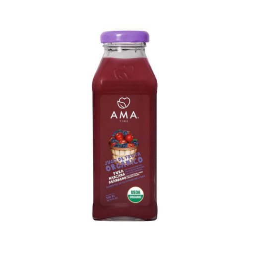 AMA Time 100% Organic Apple and Blueberry Juice 300ml