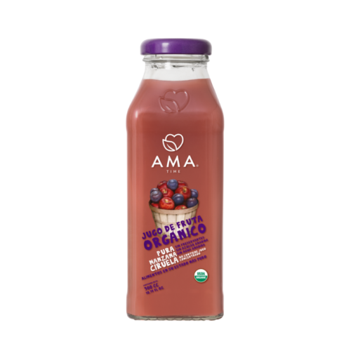 AMA Time 100% Organic Plum and Apple Juice 300ml