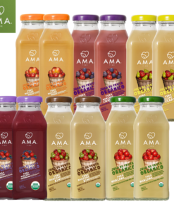 AMA Time 100% Organic Juice 300ml- Mix of 12